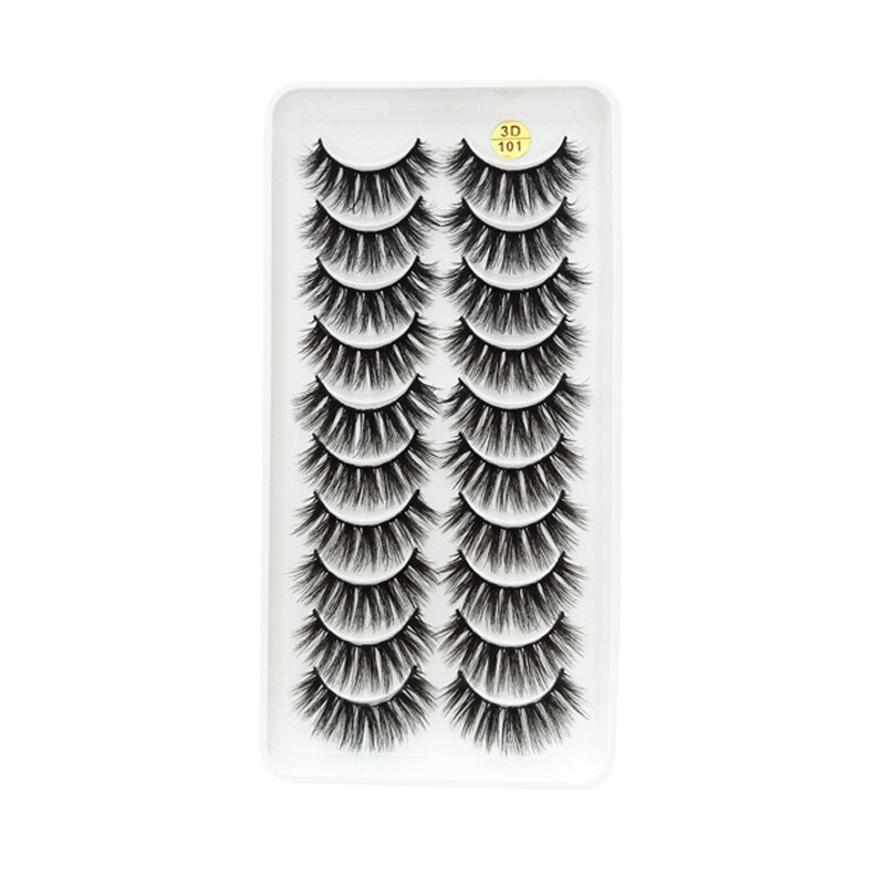 Beauty Makeup Events - Natural False Eyelashes Fiber 3D Volume