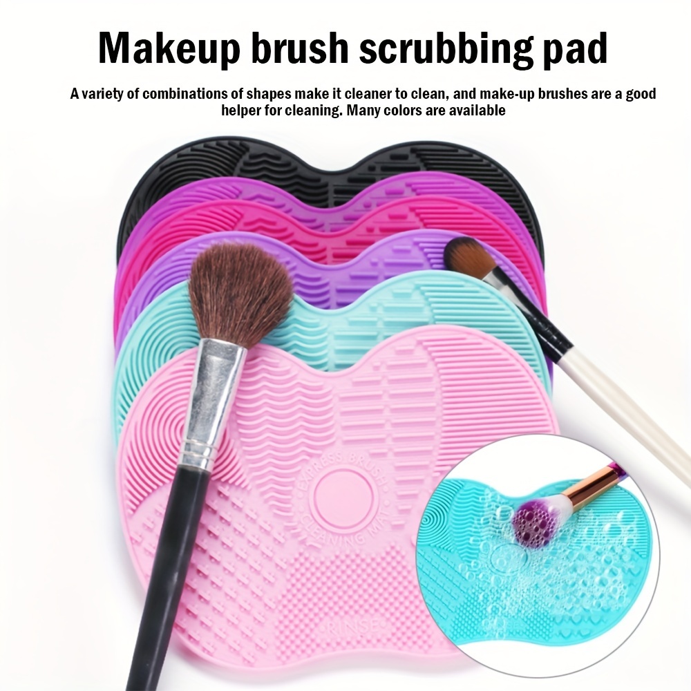 Beauty Makeup Brands - Apple Shaped Silicone Makeup Brush Cleaning