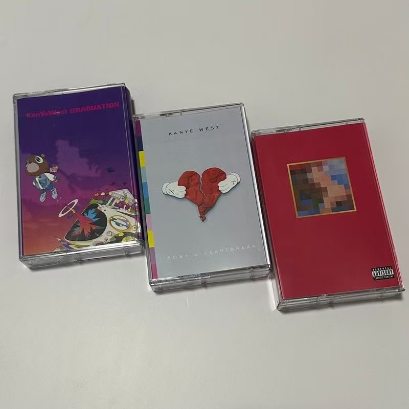 Beauty Makeup Organizer - Rap Kanye West Graduation Music Tape