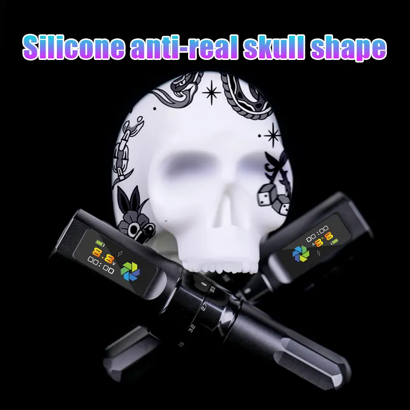 3D Skull Tattoo Practice Skin  - Beauty Makeup Training ulasan dan harga