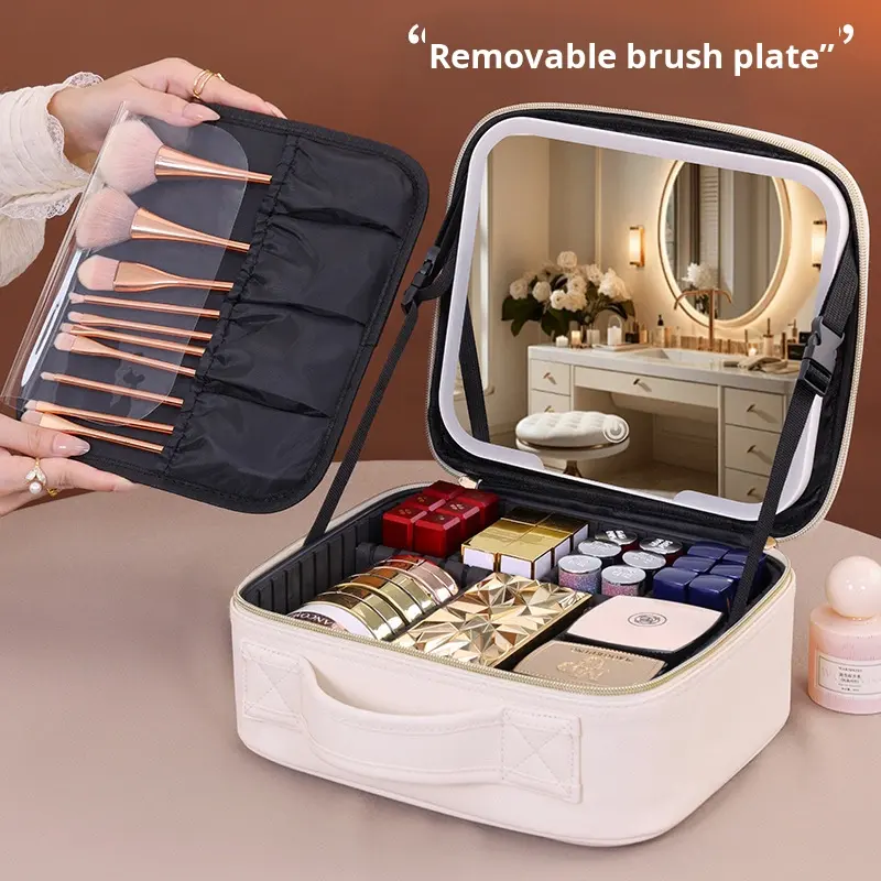 Large Capacity Women's Makeup  - Beauty Makeup Light ulasan dan harga