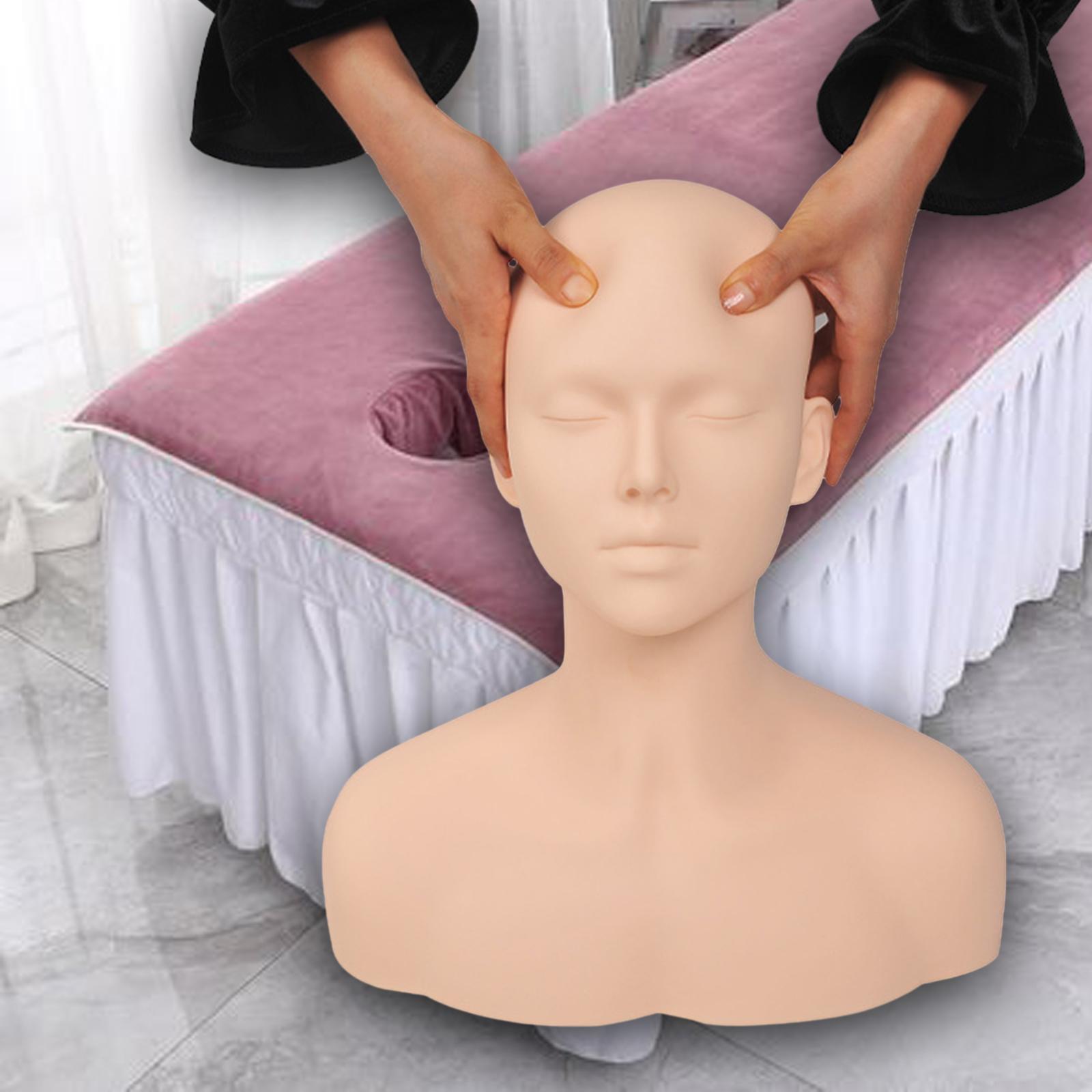 Training Head Mannequin Profes - Beauty Makeup Training ulasan dan harga