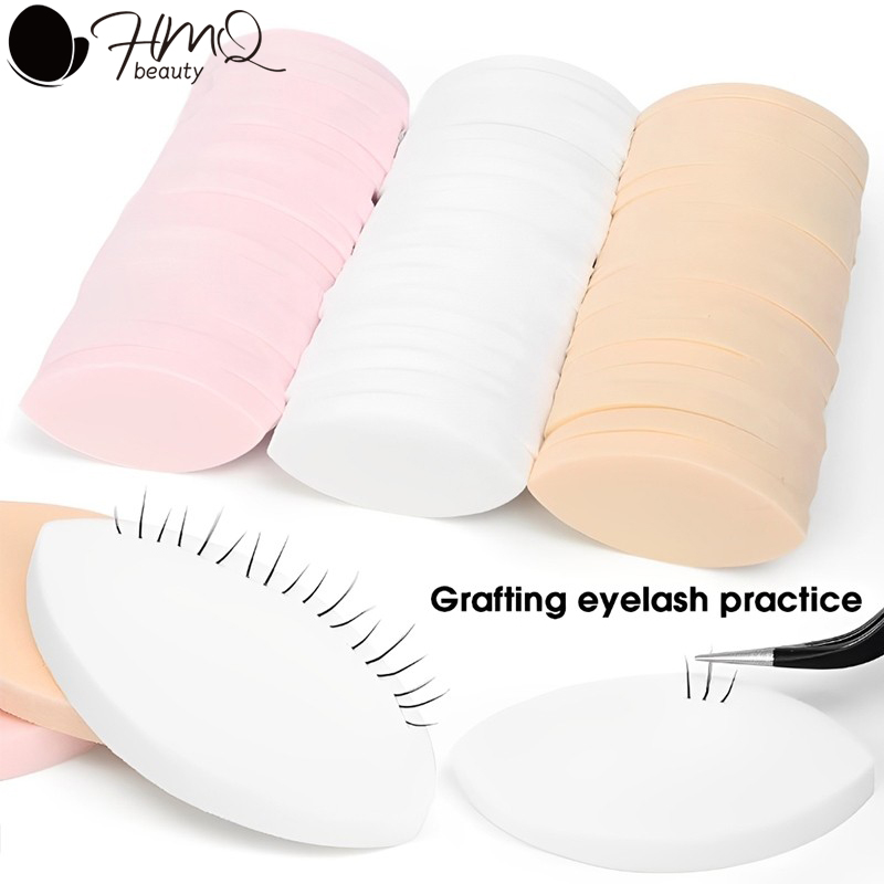 50/10pcs Soft Reusable Eyelash - Beauty Makeup Training ulasan dan harga