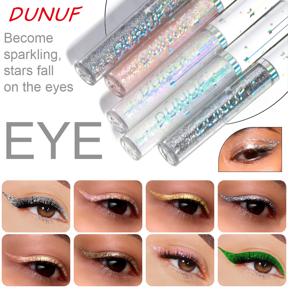 6 Pcs Glitter Eyeliner Set Gol - Beauty Makeup Events ulasan dan harga