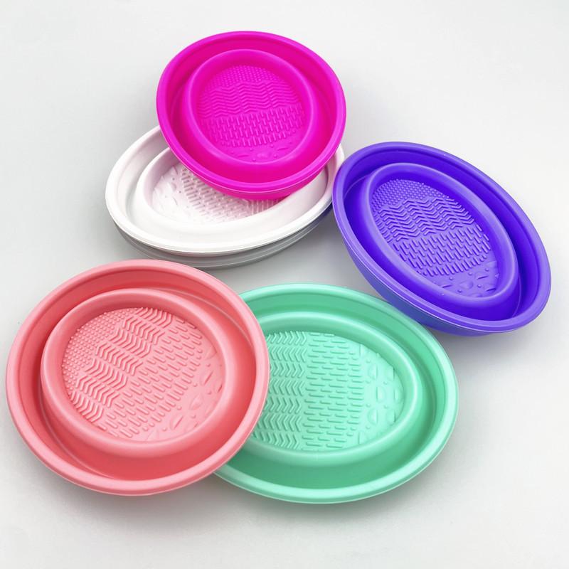 Soft Silicone Makeup Brush Cle - Beauty Makeup Organizer ulasan dan harga
