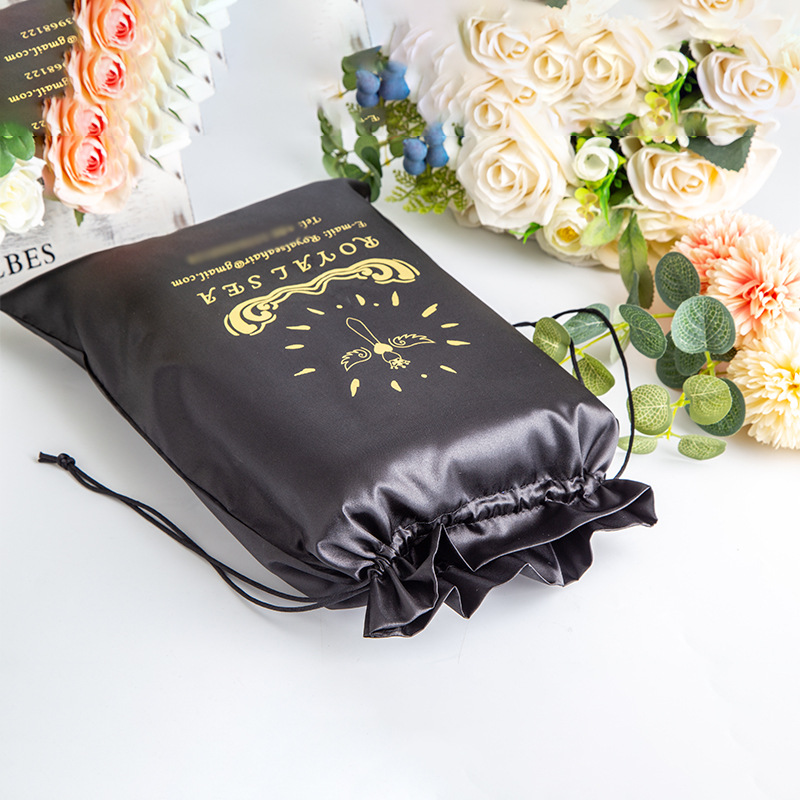 50p Custom Logo Drawstring Bag - Beauty Makeup Events ulasan dan harga