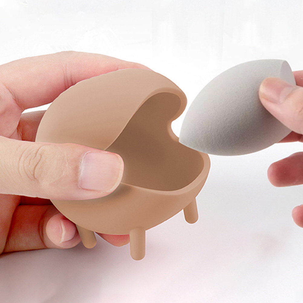 Premium Silicone Makeup Sponge - Beauty Makeup Organizer ulasan dan harga