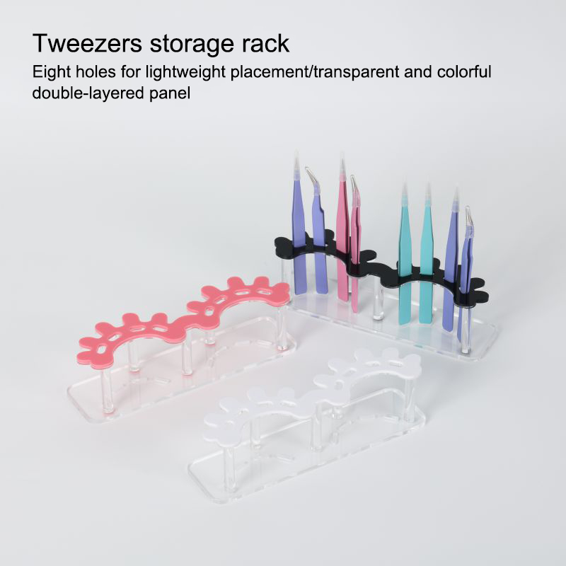 New Acrylic Eyelash Tweezers S - Beauty Makeup Organizer ulasan dan harga