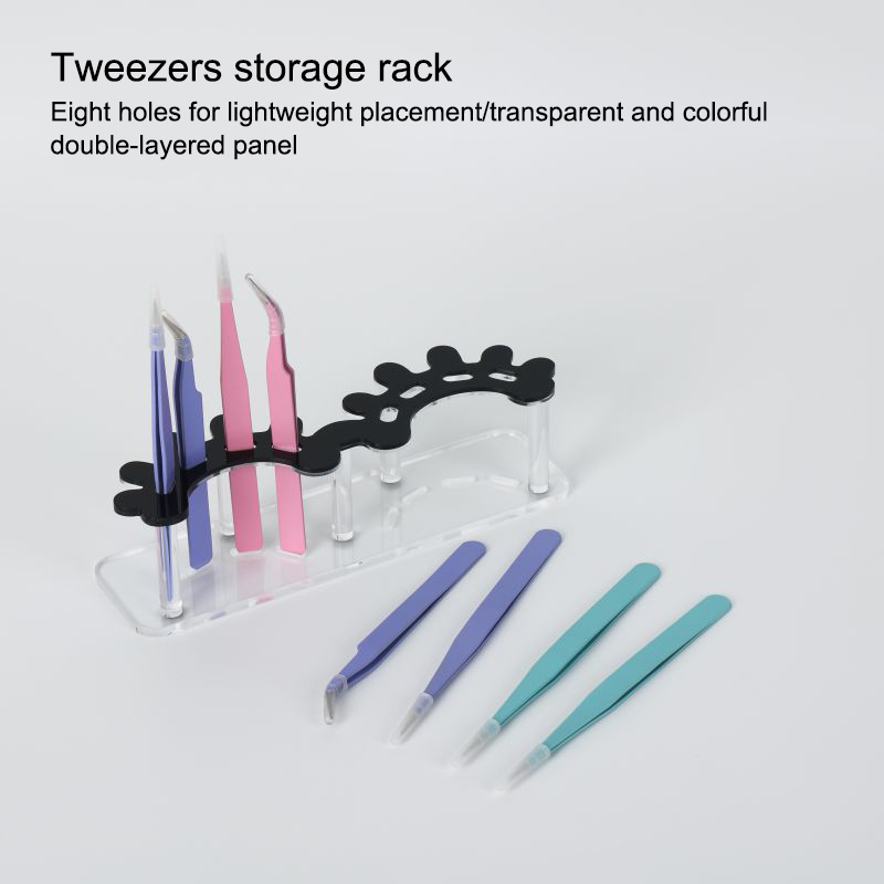 New Acrylic Eyelash Tweezers S - Beauty Makeup Organizer ulasan dan harga
