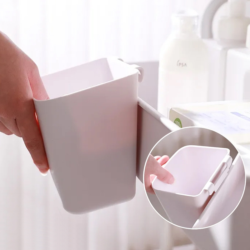 2/1pc Hanging Storage Bucket C - Beauty Makeup Organizer ulasan dan harga
