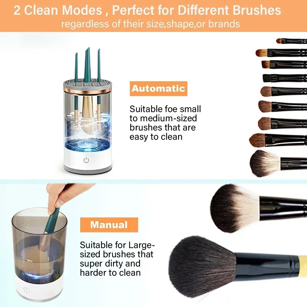 Automatic Electric Makeup Brus - Beauty Makeup Brands ulasan dan harga