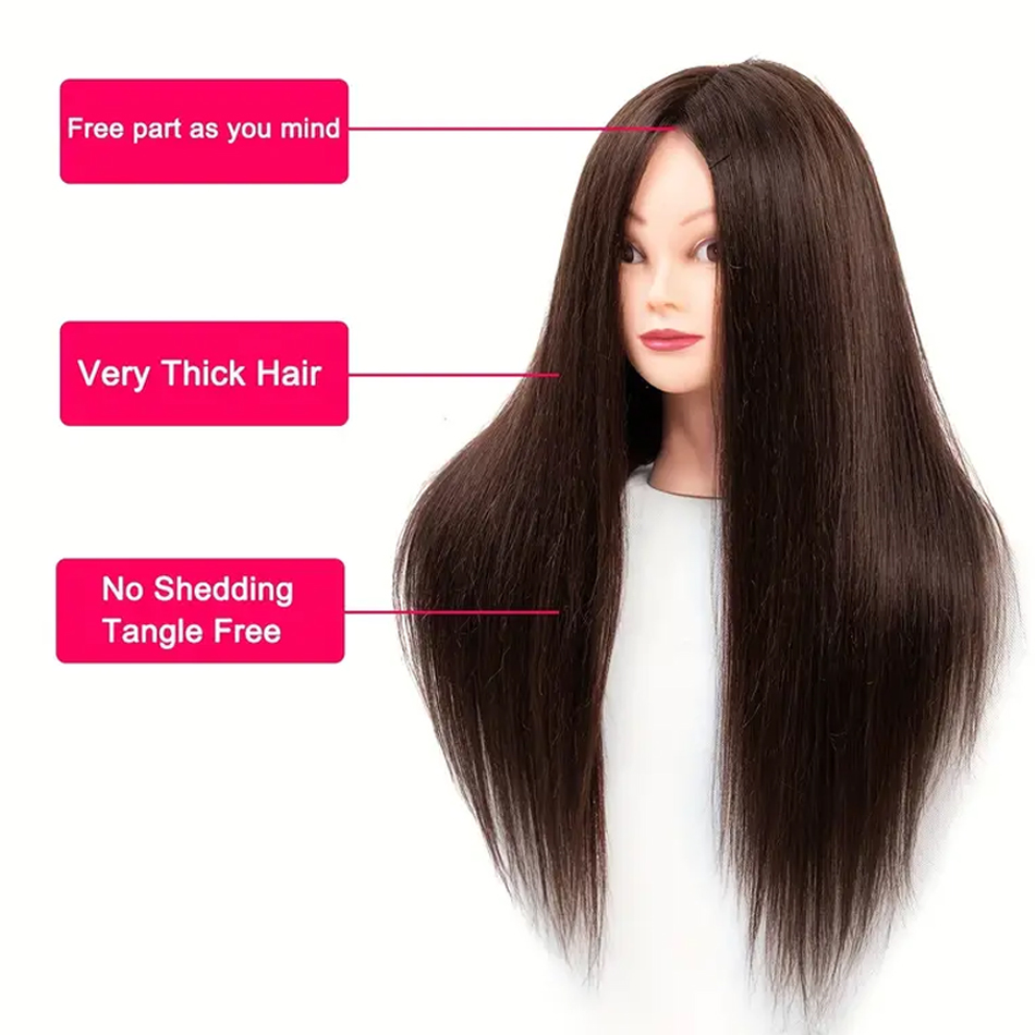 Realistic Mannequin Head With  - Beauty Makeup Training ulasan dan harga