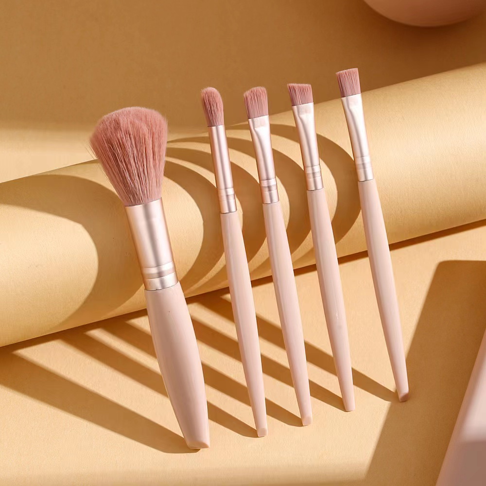 5pcs Cosmetic Brush Kit With M - Beauty Makeup Organizer ulasan dan harga