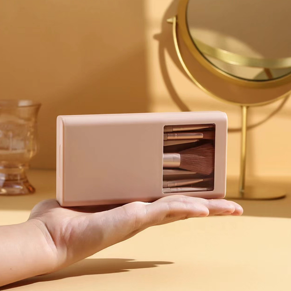 5pcs Cosmetic Brush Kit With M - Beauty Makeup Organizer ulasan dan harga