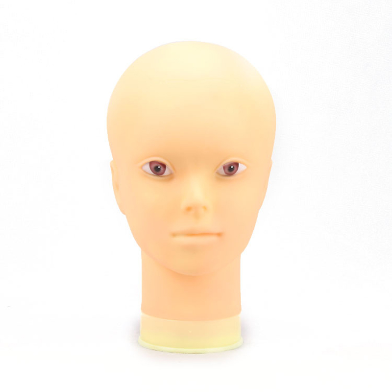 Soft Bald Wig Practice Mannequ - Beauty Makeup Training ulasan dan harga