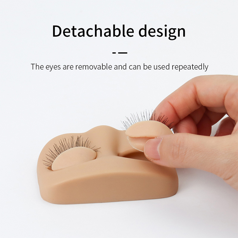 Eyelash Extension Practice Hea - Beauty Makeup Training ulasan dan harga