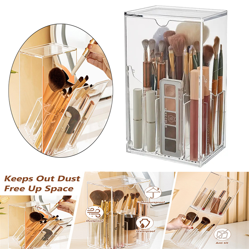 Makeup Brush Holder Organizer  - Beauty Makeup Organizer ulasan dan harga