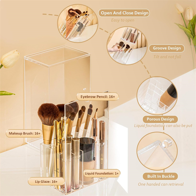Makeup Brush Holder Organizer  - Beauty Makeup Organizer ulasan dan harga