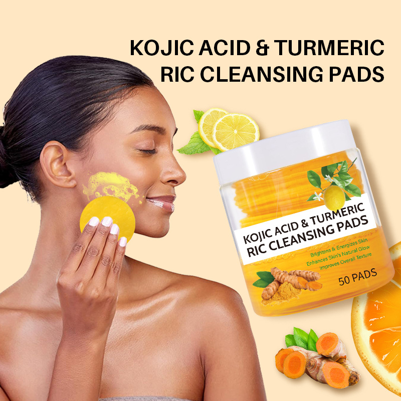 50pcs Turmeric Cleansing Pads  - Beauty Makeup Events ulasan dan harga