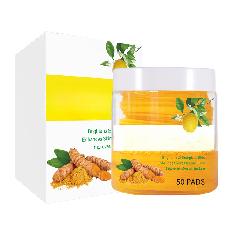 50pcs Turmeric Cleansing Pads  - Beauty Makeup Events ulasan dan harga