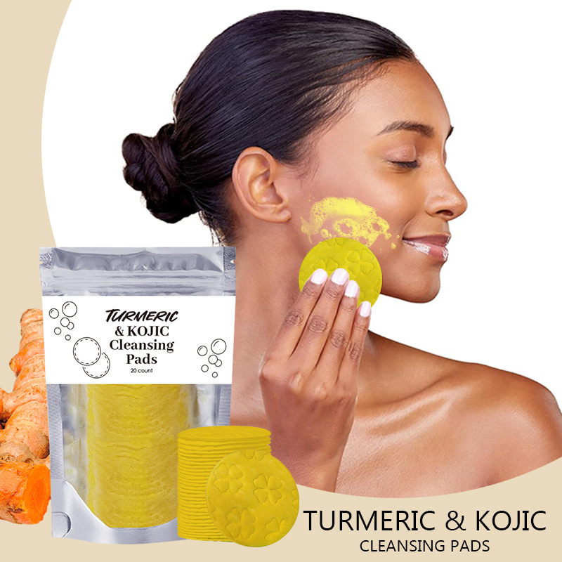 50pcs Turmeric Cleansing Pads  - Beauty Makeup Events ulasan dan harga
