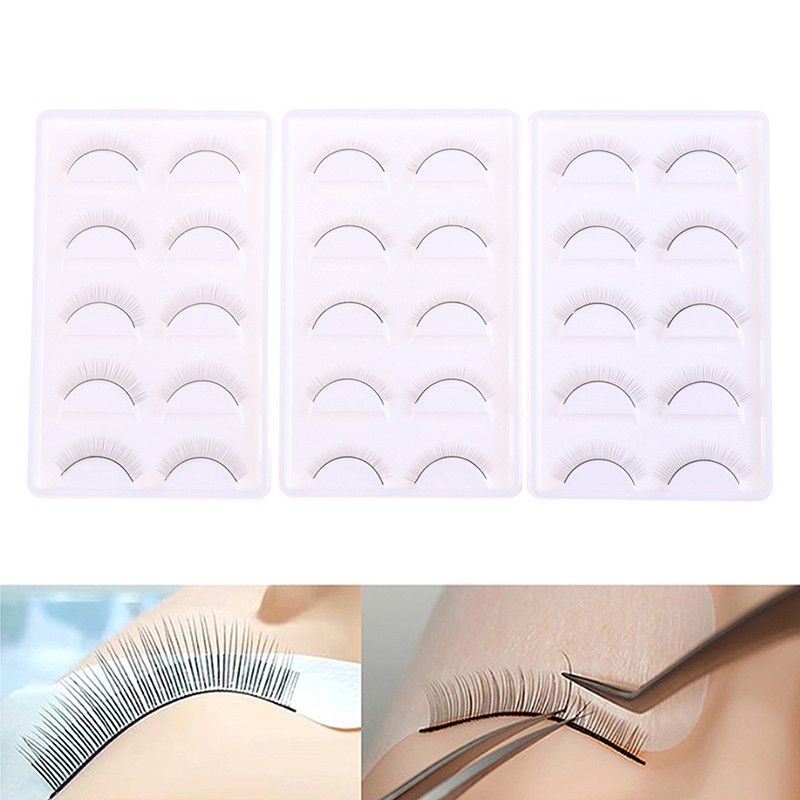 【5Pairs Practice Lashes Eyelas - Beauty Makeup Training ulasan dan harga