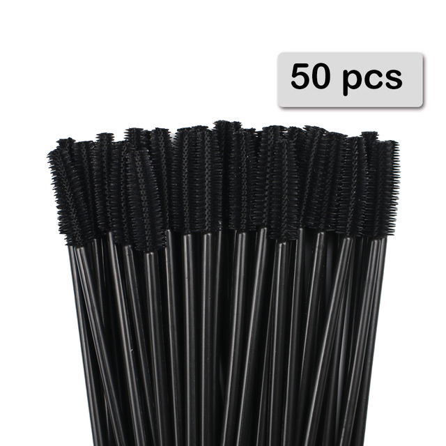 50pcs Silicone Mascara Wands A - Beauty Makeup Brands ulasan dan harga