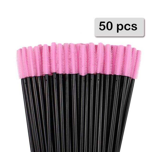 50pcs Silicone Mascara Wands A - Beauty Makeup Brands ulasan dan harga
