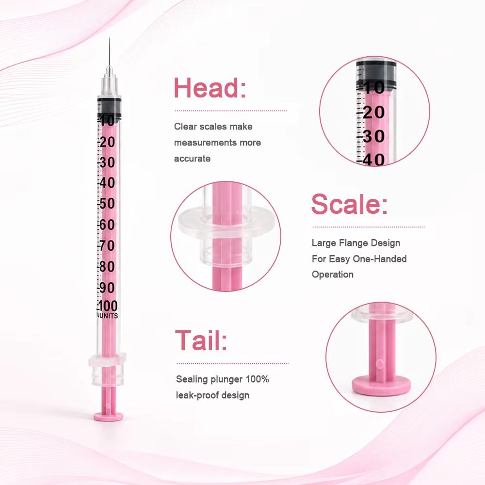 100Pcs/Box Beauty 1ml Pink Ins - Beauty Makeup Organizer ulasan dan harga